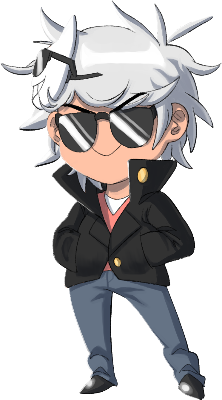 Anime Clipart Anime Person - Anime Man Png (1000x1400), Png Download