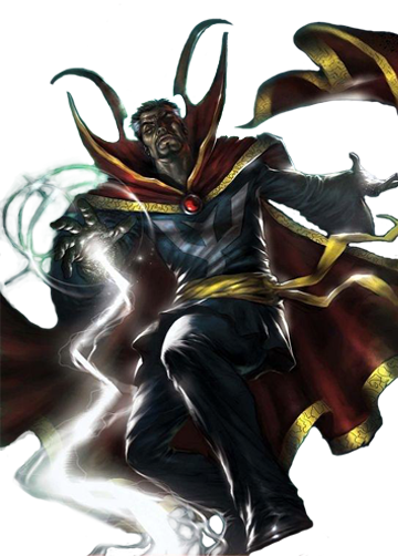Himself As A Result, So He Committed Suicide To Prevent - Dr Strange Marvel Png (360x502), Png Download