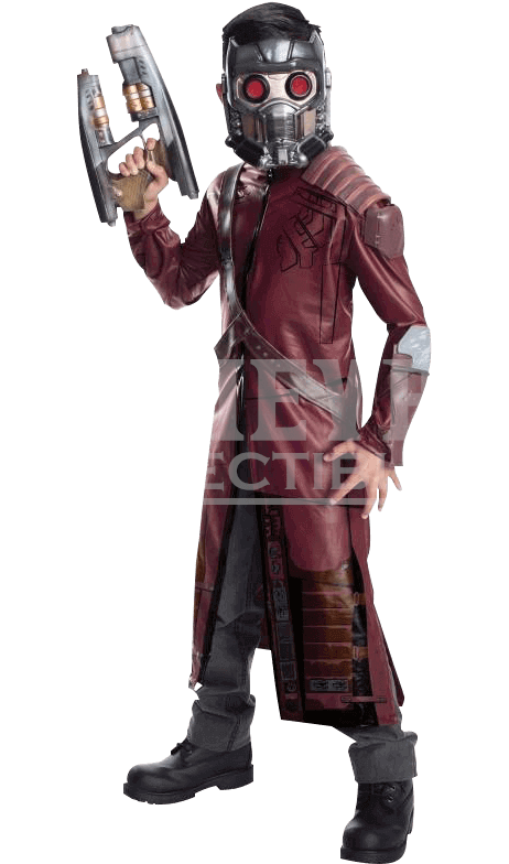 Kids Deluxe Star-lord Costume - Boys Guardians Of The Galaxy Costumes (783x783), Png Download