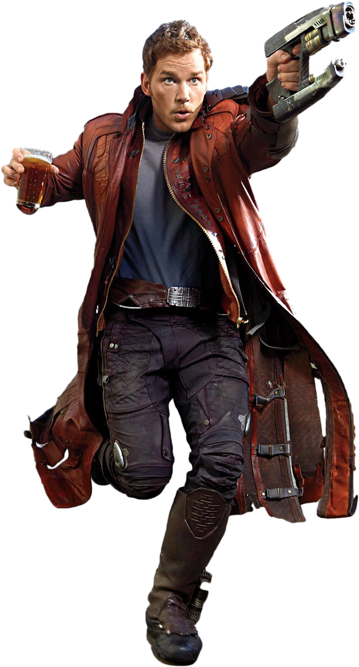 Cutout - - Star Lord Cut Out (1058x1600), Png Download