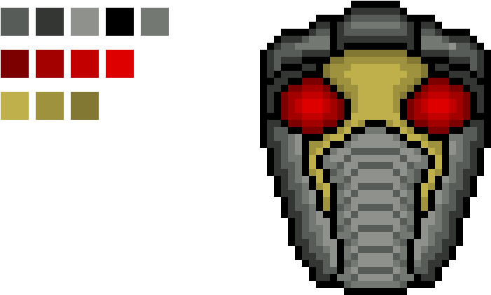Star Lord Mask - Kenhorou (820x550), Png Download