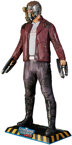 Star-lord Guardians Of The Galaxy 2 - Star-lord (330x525), Png Download