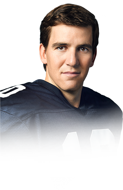 Eli Manning - Eli Manning Face Png (394x607), Png Download