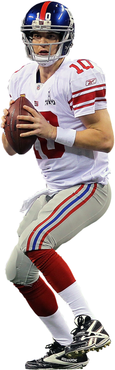 Eli Manning New York Giants Is Suck Because His Father - New York Giants (238x750), Png Download