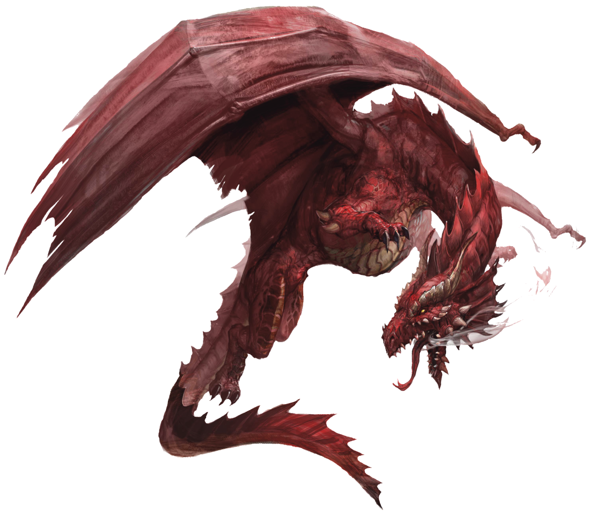Clipart Resolution 1280*1187 - Baby Red Dragon Dnd (1280x1187), Png Download