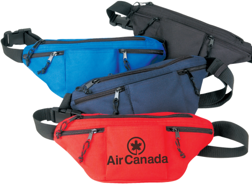 Printglobe 25 Custom Fanny Pack With 4 Zipper Pockets (500x554), Png Download
