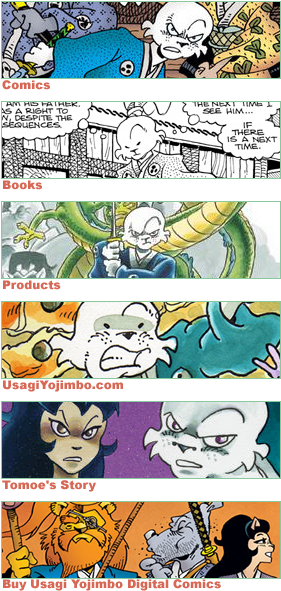 Links - Usagi Yojimbo: Tomoe's Story (280x600), Png Download
