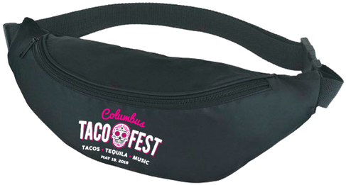 Adjustable Waist Strap - Victorystore Pi Beta Phi Black Fanny Pack (498x496), Png Download