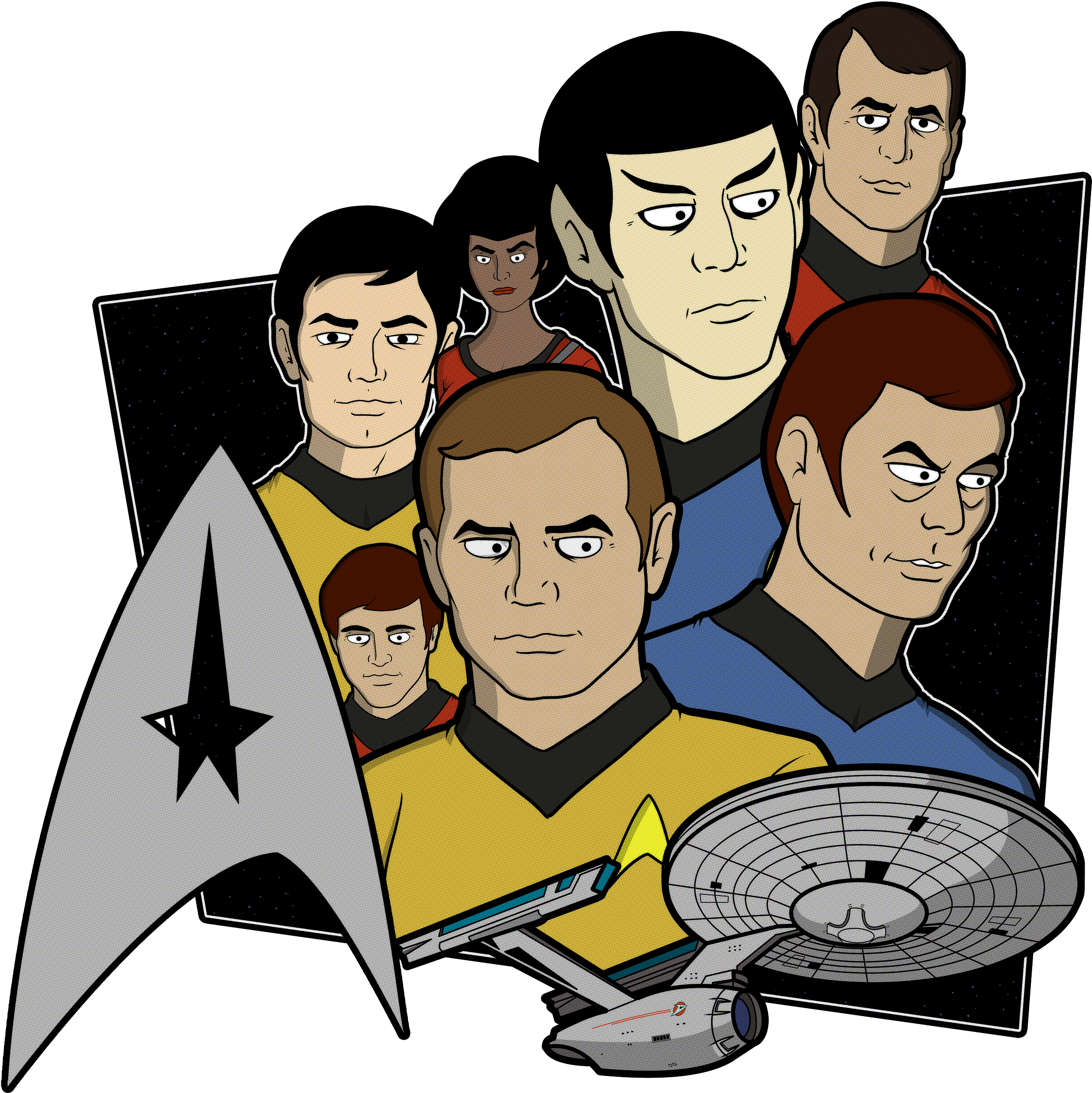 Collection Of Free Tombstone Drawing Star Trek Download (2500x2503), Png Download