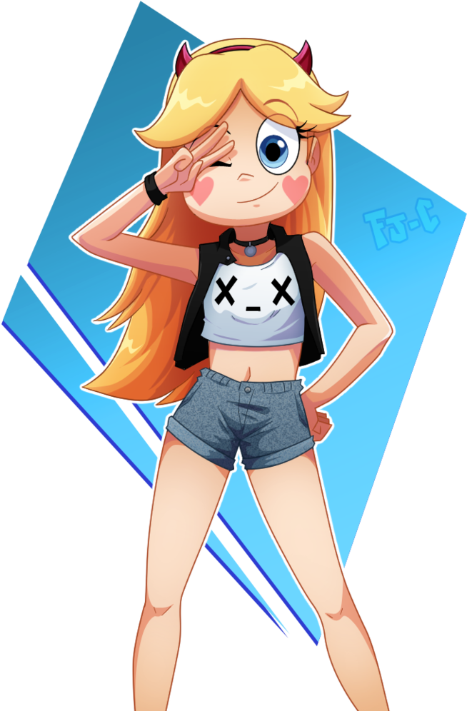 By Fj-c - Star Butterfly Anime 18 (769x1038), Png Download