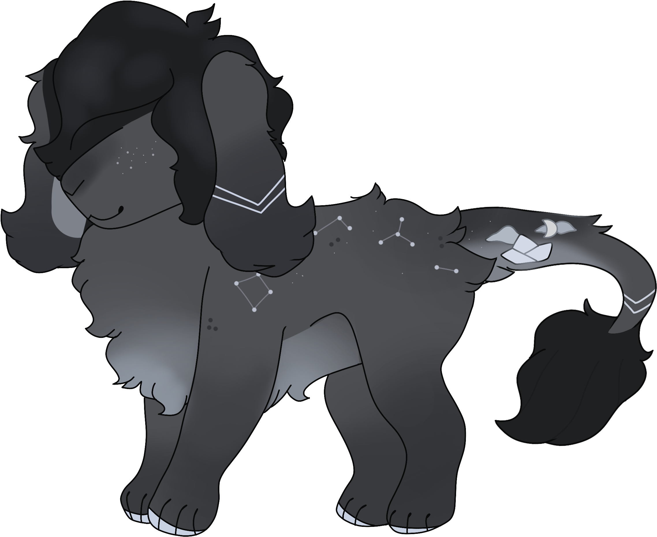 Art For Pets - Poodle (2409x1932), Png Download