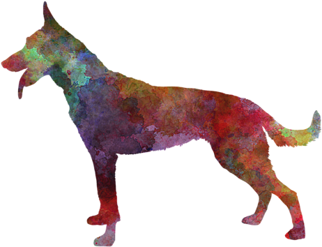 Click And Drag To Re-position The Image, If Desired - Dutch Shepherd Painting (600x480), Png Download