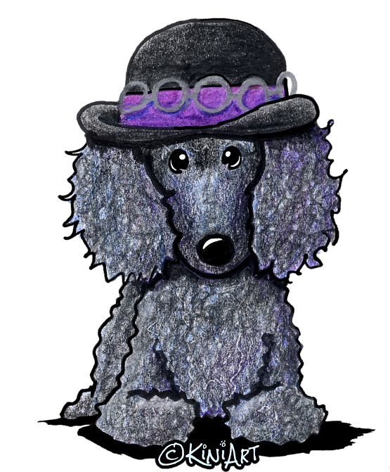 Click And Drag To Re-position The Image, If Desired - Poodle Canvas Print (592x700), Png Download