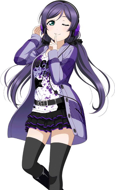 Download Images - Love Live Render Nozomi (1024x1024), Png Download