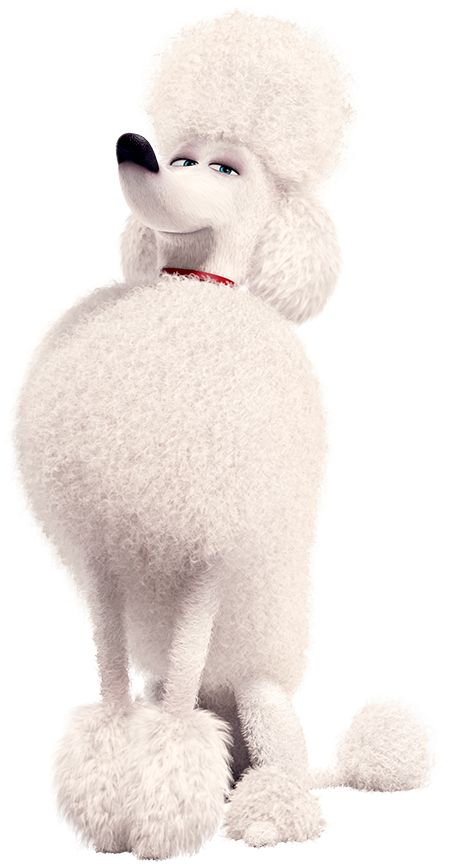 Pets Leonard Ca 01 Copia - Leonard From The Secret Life Of Pets (544x956), Png Download