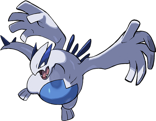 Lugia - Lugia 3d (580x580), Png Download