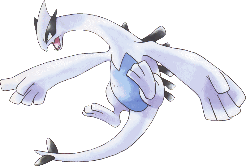 Lugia, Rayquaza, Latios, Latias Vs Kyurem, - Pokemon Lugia (795x537), Png Download