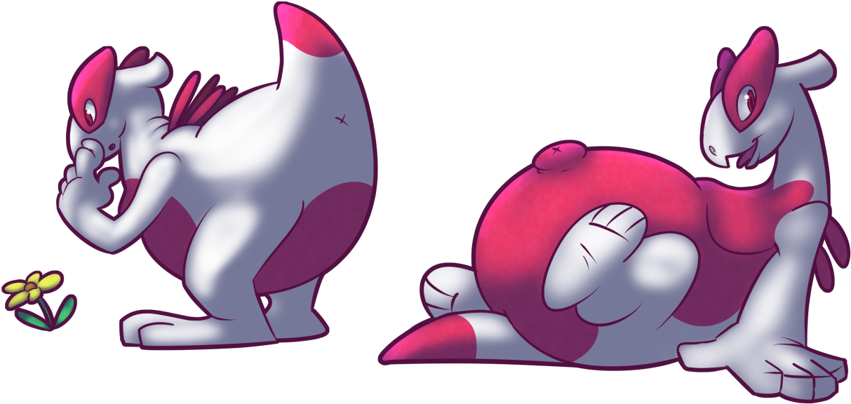 Chance The Lugia - Cartoon (1280x722), Png Download