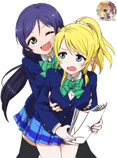 #ken Renders#ken Renders Happy Birthday Nozomi Toujou#eli - Love Live Eri Nozomi (400x511), Png Download