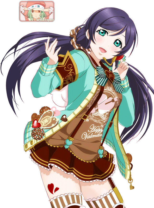 Enlarge This Imagereduce This Image Click To See Fullsize - Nozomi Tojo Card Valentine (640x901), Png Download