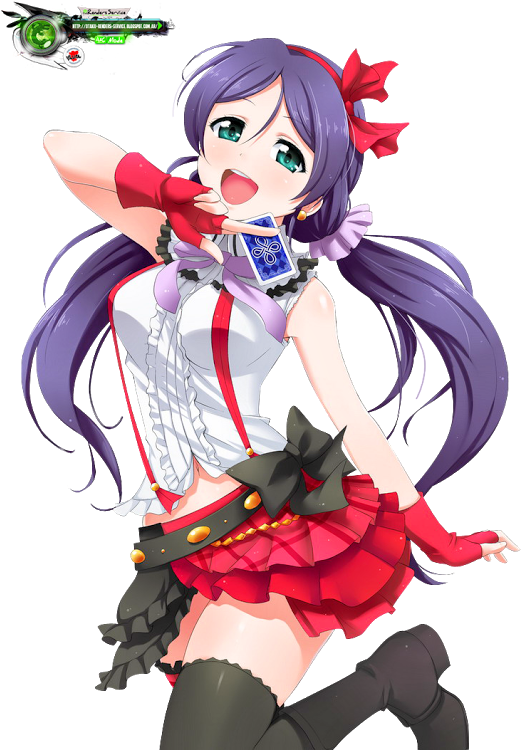 Love Live Nozomi Toujou Render - Seiyuu Heights Love Live (530x749), Png Download