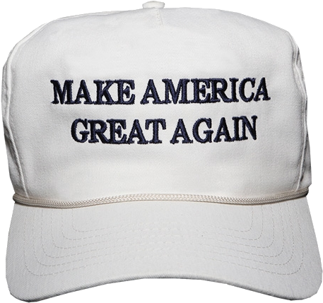 Jomo On Twitter - White Make America Great Again Hat (468x568), Png Download