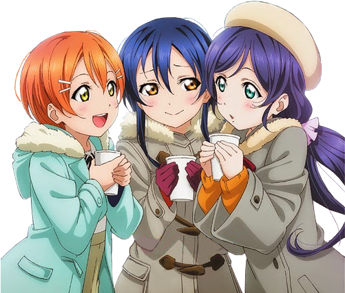 Nozomi Tojo, Rin Hoshizora, And Umi Sonoda Image - Love Live School Idol Festival - Love Live Unit Single (500x494), Png Download