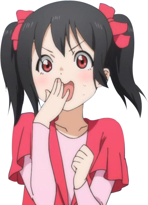 Imágenes Png De Nico Yazawa - Fat Anime Kiss (518x704), Png Download