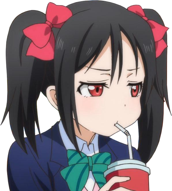 346kib, 600x664, Niconicodrank - Nico Yazawa Gif Png (600x664), Png Download