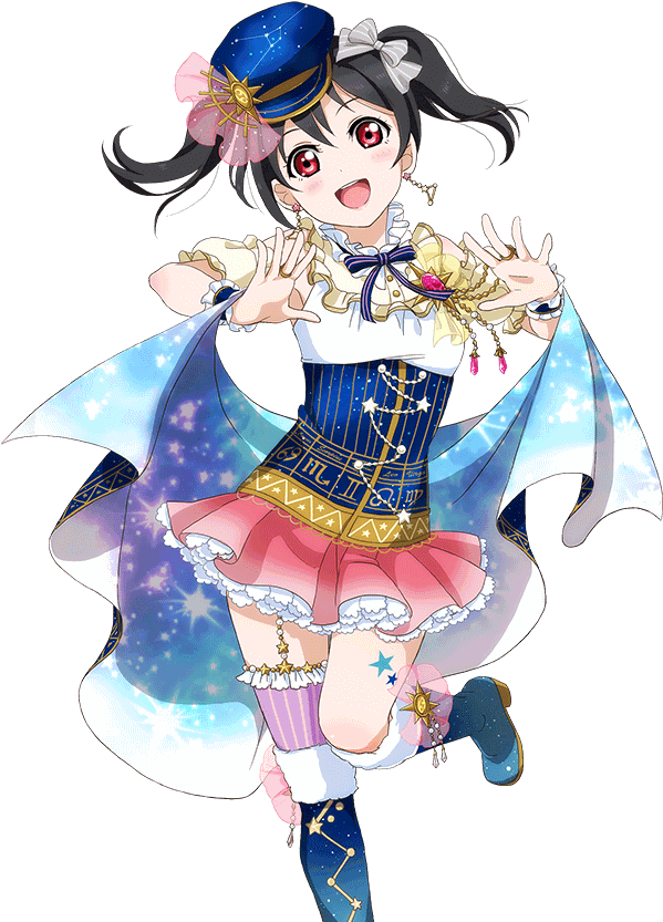 Jpg Black And White Nico Transparent Icon - Love Live Nico Costume (1024x1024), Png Download