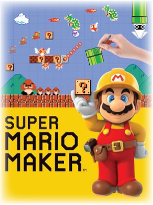 Super Mario Maker Cover Art - Super Mario Maker Pc (300x400), Png Download