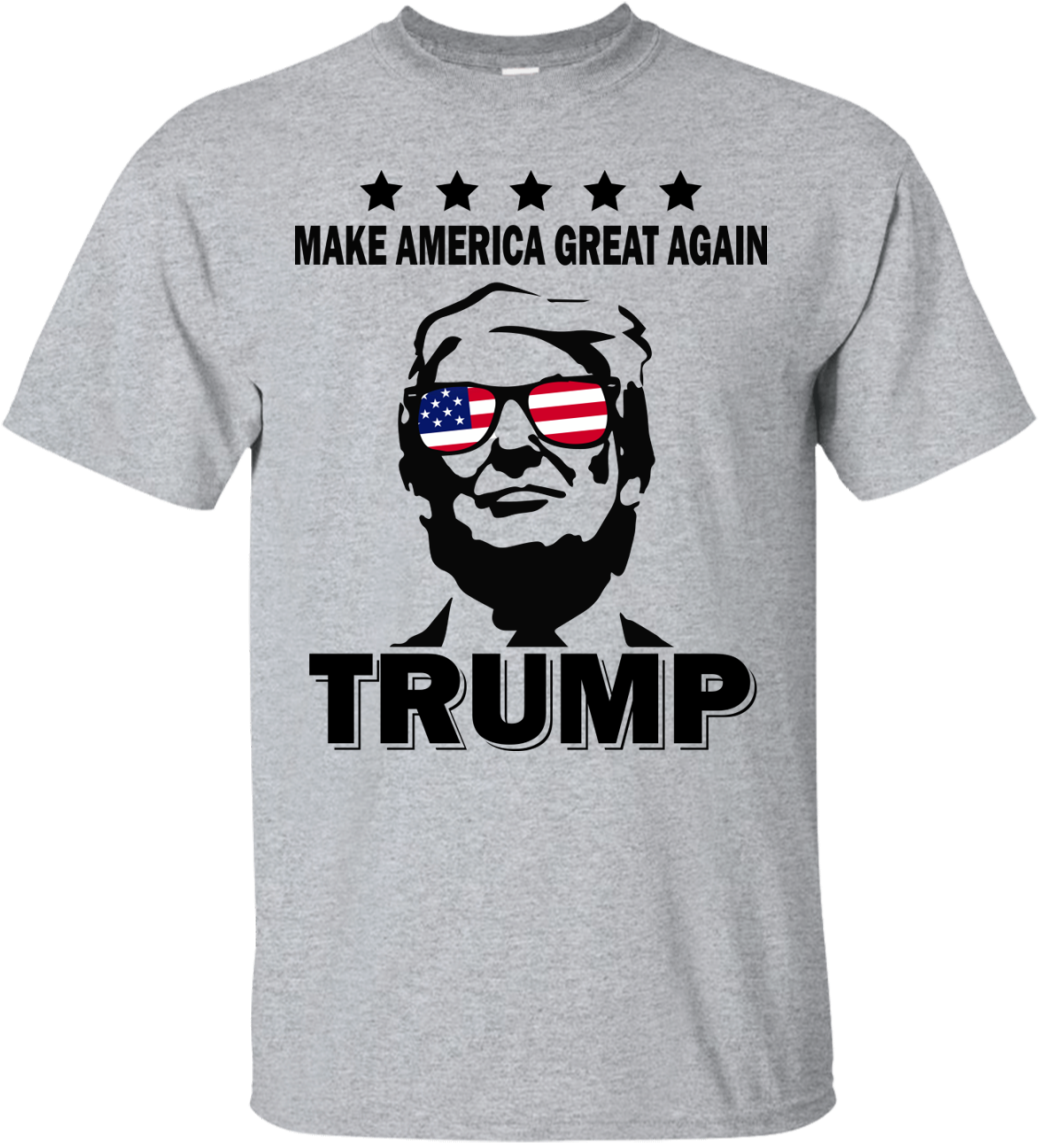Make America Great Again Png Black And White Library - Trump Make America Great Again Shirt, Hoodie, Tank (1155x1155), Png Download