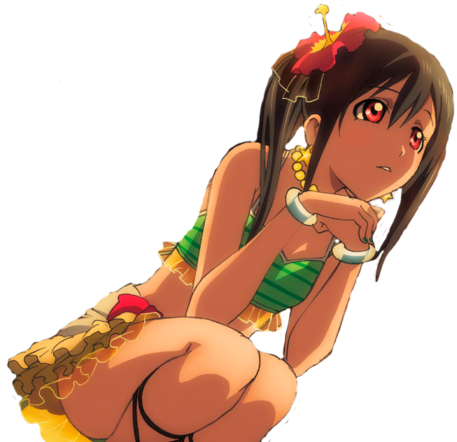 Yazawa Nico - Dark Skin Nico Yazawa (653x631), Png Download