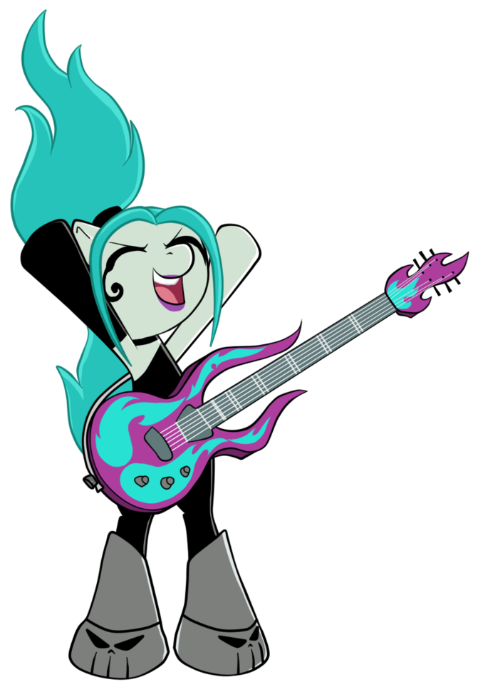 Celerypony, Bipedal, Clothes, Crossover, Danny Phantom, - Danny Phantom Ember Pony (900x967), Png Download