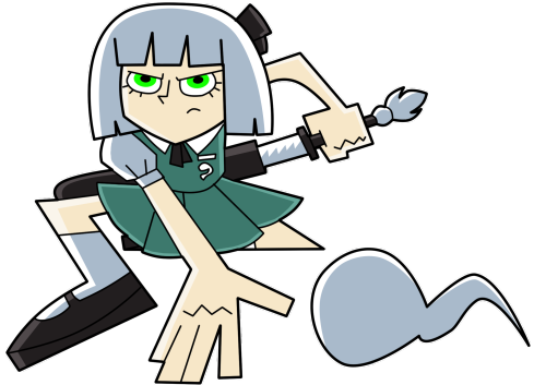 “ Youmu Phantom ” Danny Phantom And Touhou Project - Take It Easy Touhou (500x353), Png Download