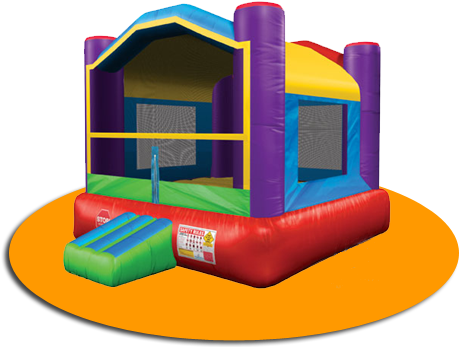 Wacky Bounce House (525x400), Png Download