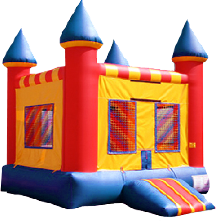 Tarpaulin Commercial Inflatable Bounce House For Kids,bounce - Jumping House Png (350x350), Png Download