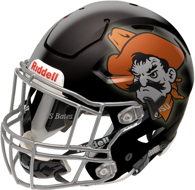 Fanmats Ncaa Oklahoma State University Mascot Mat (439x421), Png Download