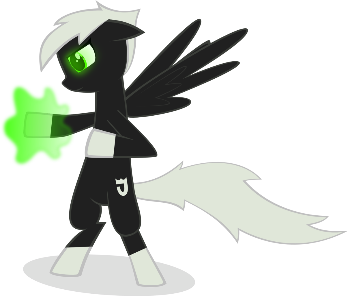 Gohlanblack, Bipedal, Danny Phantom, Ponified, Pony, - Artist (1206x1024), Png Download
