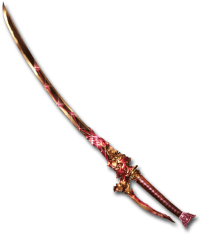 Eight-life Katana Cardinal - Fantasy Aqua Sword (462x400), Png Download