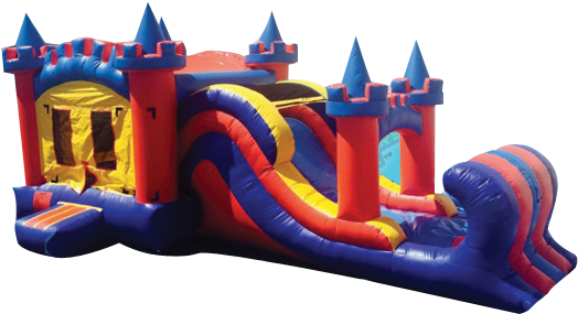 Castle Theme Combo Bounce House - Castle (600x600), Png Download