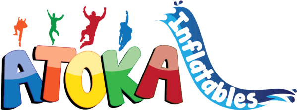 Atoka Inflatables (640x246), Png Download