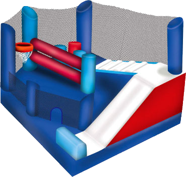 Spongebob Square Pants 5 N 1 Combo Bbb Jump House Rentals - 5 In 1 Combo Jumpers (369x350), Png Download