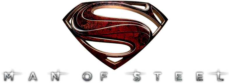 Man Of Steel Logo Png (800x310), Png Download
