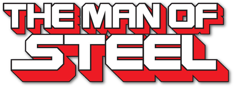 The Man Of Steel Logo - Man Of Steel (825x313), Png Download