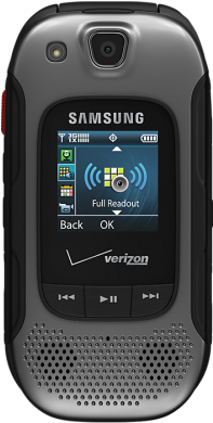 Samsung U680 Convoy 3, Gray Flip Cell Phone Rugged - Samsung Convoy 3 - Non Camera - Black - Verizon - Cdma (400x400), Png Download