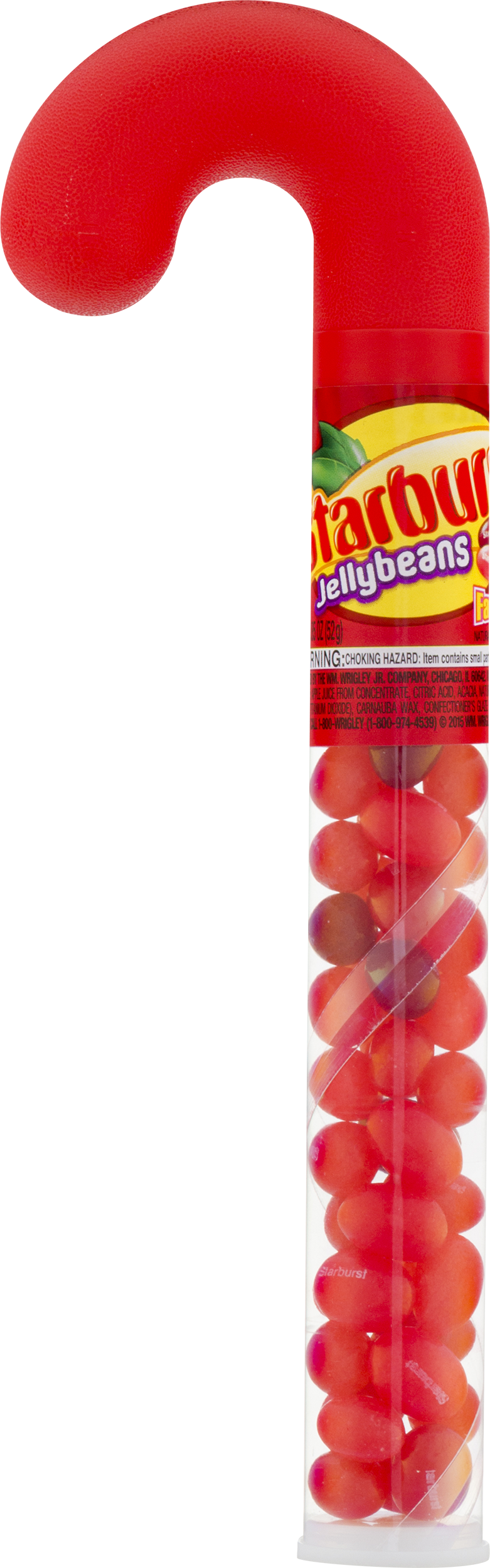 Starburst, Holiday Jelly Bean Christmas Candy Cane, - Starburst Jellybeans, Original - 14 Oz Bag (781x2500), Png Download