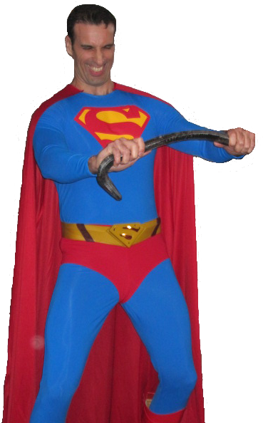 Your - Superman With No Background (369x594), Png Download