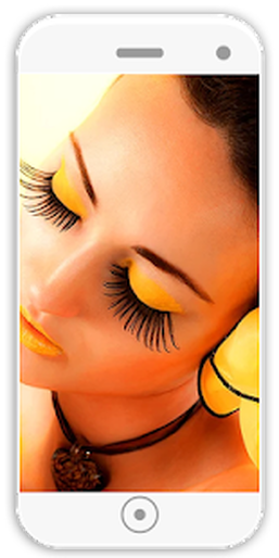 Eyelashes Png Stock - Download (257x514), Png Download