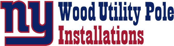 Ny Wood Utility Pole Installaltions - Ny Wood Utility Pole Installations (700x263), Png Download